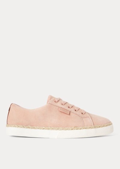 Ralph Lauren Jaycee Suede Sneakers Dame Danmark (NJBGQ9716)